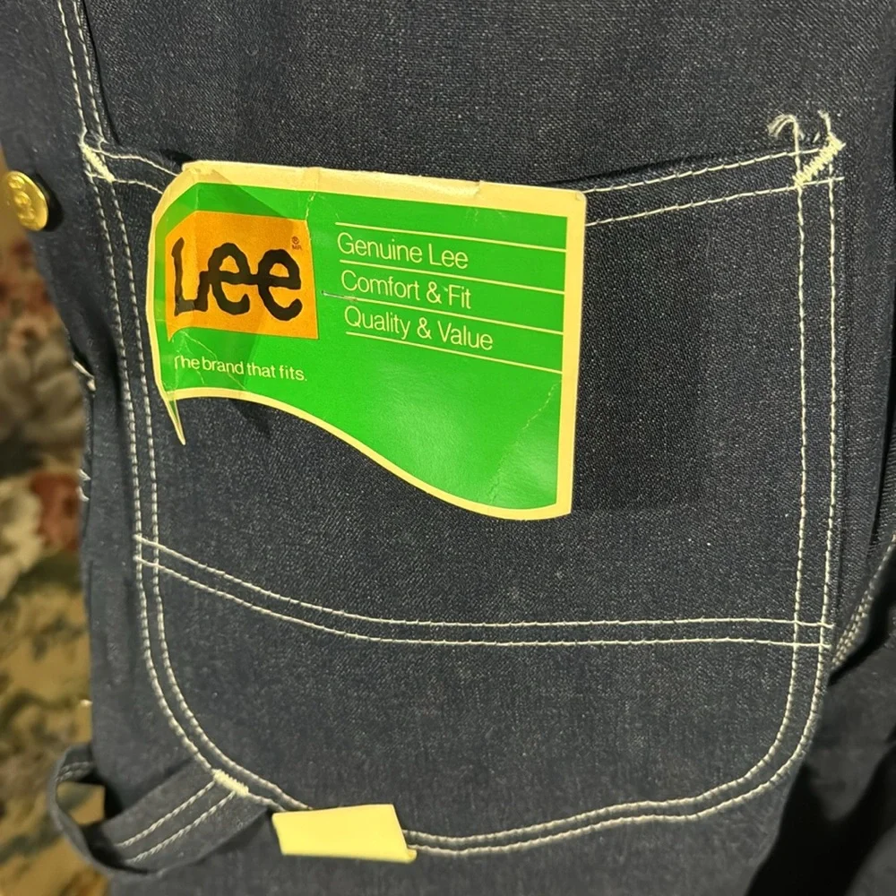 Lee denim overalls 36/30 NEW - Picture 8 of 9